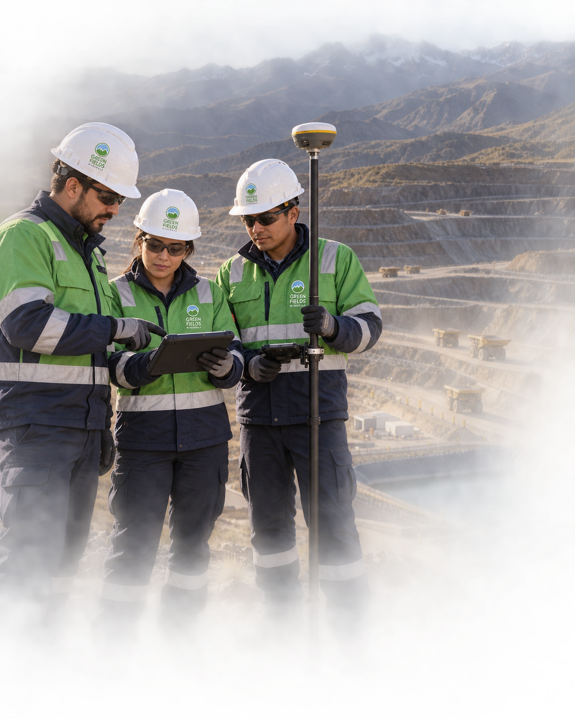 Control topográfico y verificación técnica en operación minera