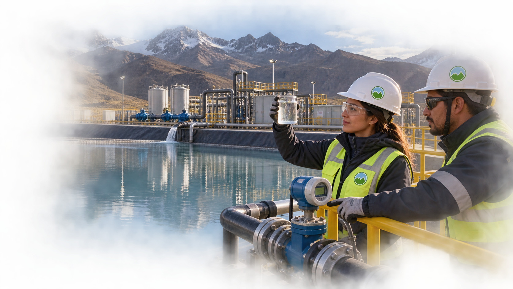 Control de agua de proceso y revisión operacional