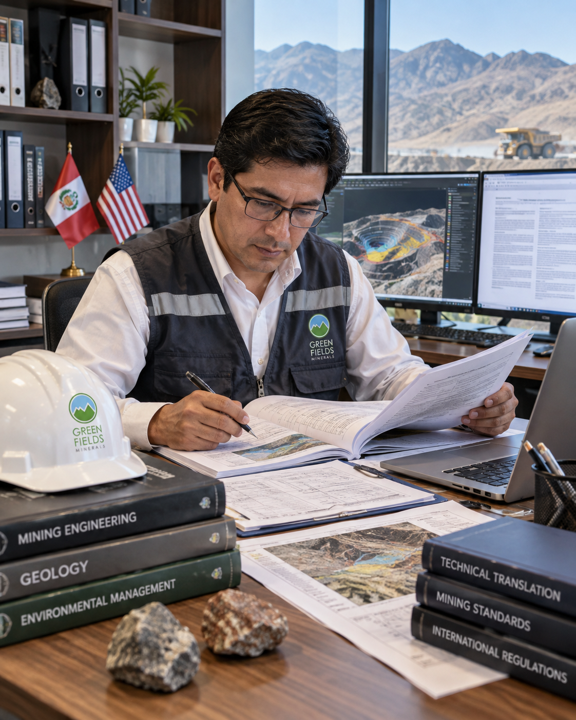 Revisión de documentación técnica de ingeniería y minería