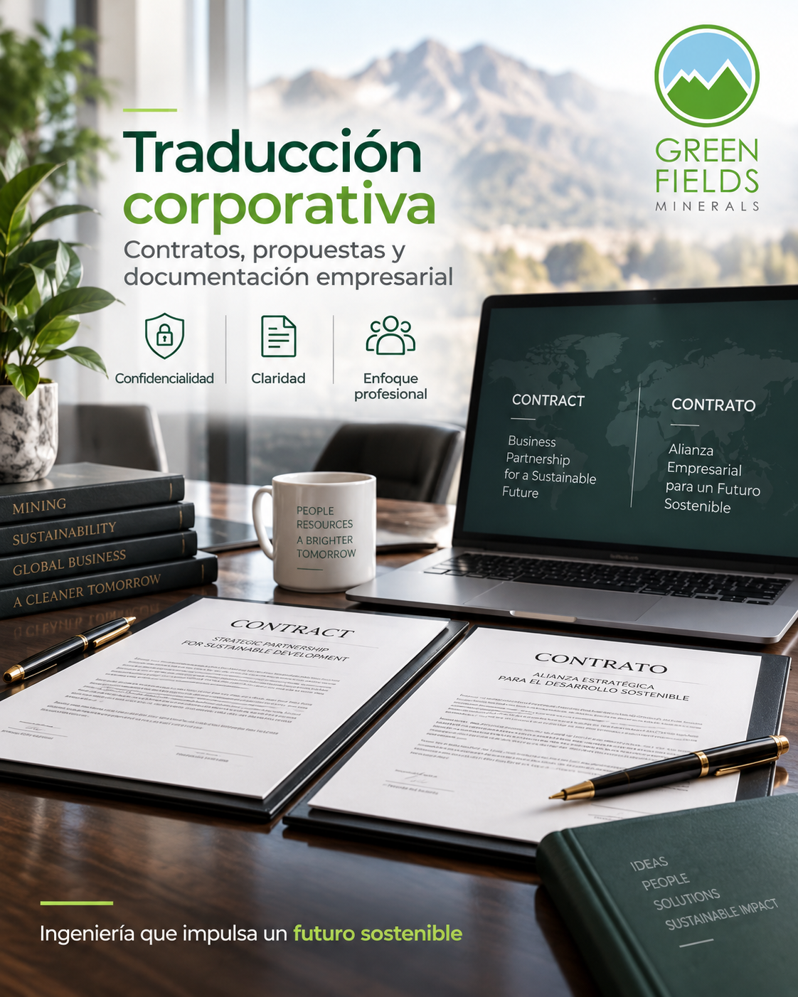 Traducción corporativa de contratos y propuestas